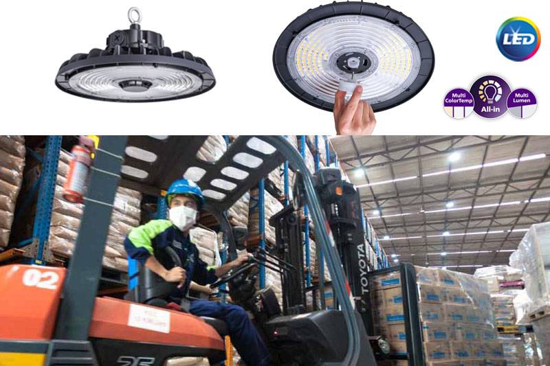 Philips Ledinaire BY030P LED All-In – за индустриално височинно осветление Philips Ledinaire BY030P LED All-In – за индустриално височинно осветление