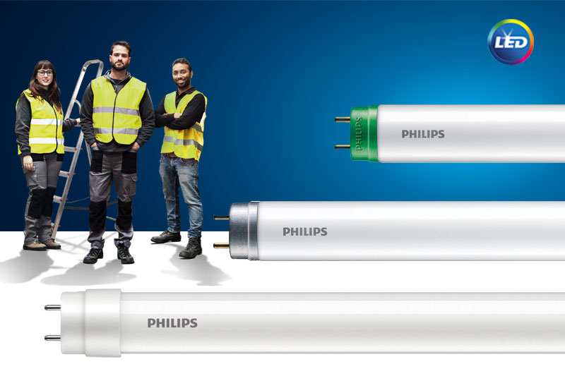 Нова генерация тръбни лампи Philips Ecofit LEDTube T8 Нова генерация тръбни лампи Philips Ecofit LEDTube T8