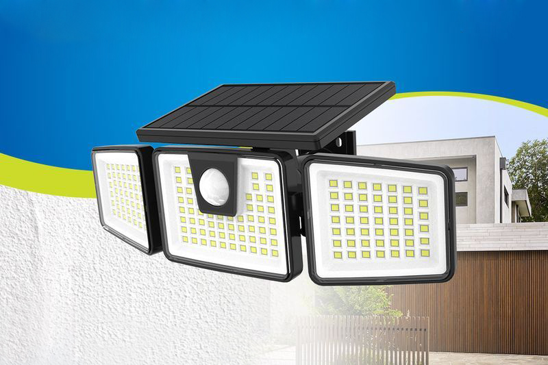 Осветление в широк ъгъл със соларния прожектор BAT SOLAR LED Осветление в широк ъгъл със соларния прожектор BAT SOLAR LED