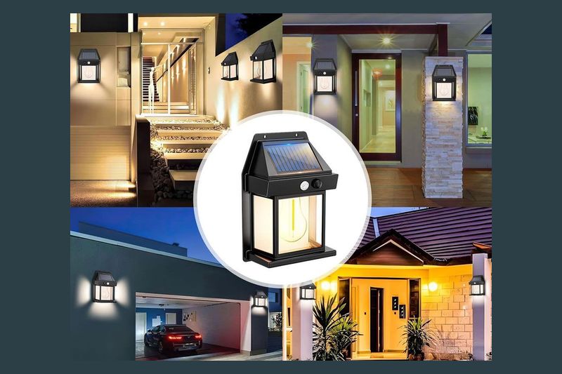 Соларно осветително тяло със сензор за движение CABANA SOLAR LED Соларно осветително тяло със сензор за движение CABANA SOLAR LED