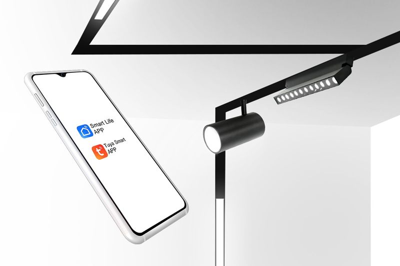 Магнитни LED системи за осветление MAGNA SMART за релсов монтаж с 3CCT Магнитни LED системи за осветление MAGNA SMART за релсов монтаж с 3CCT