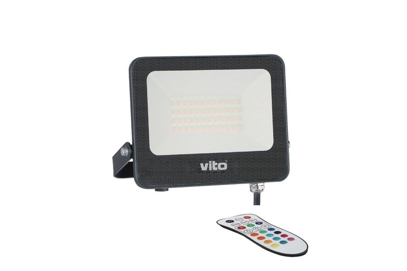 LED RGB+W прожектори SAVA IP65 с дистанционно управление LED RGB+W прожектори SAVA IP65 с дистанционно управление