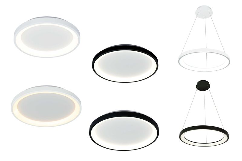 Елегантно функционално осветление с LED плафониери и полилеи ALEXA
