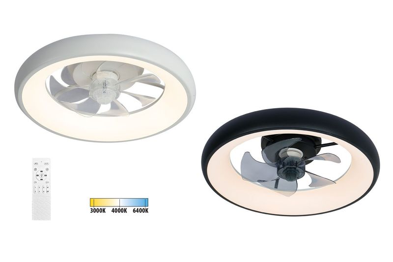 Нови LED плафони с вграден вентилатор KAI Нови LED плафони с вграден вентилатор KAI
