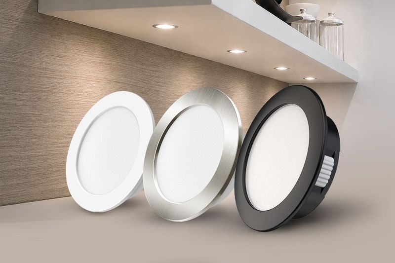 Мини LED спотове за вграден монтаж FURNILUX с 3ССТ и IP44 Мини LED спотове за вграден монтаж FURNILUX с 3ССТ и IP44