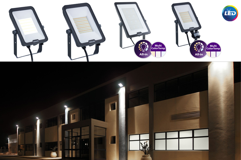 Ново поколение прожектори Philips Ledinaire All In Floodlights Ново поколение прожектори Philips Ledinaire All In Floodlights